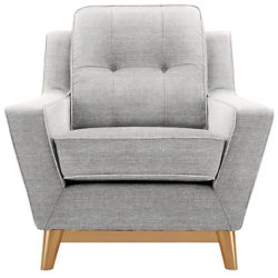 G Plan Vintage The Fifty Three Armchair Marl Grey